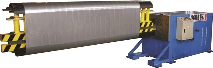 Oval formet kanalformingsmaskin Aircondition Hvac kanalformingsmaskin